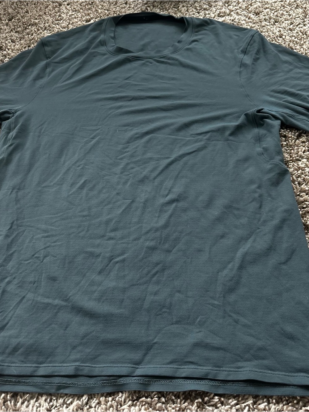 lululemon athletica Men's Crew T-Shirt — Slate Green swiftly